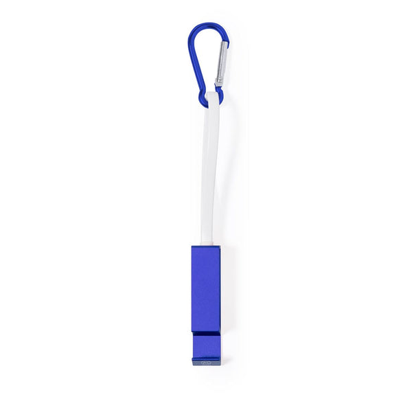 Cavo Caricatore Multifunzione Pek blu - personalizzabile con logo