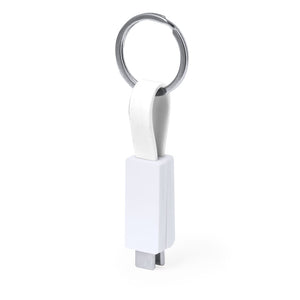 Cavo Caricatore Parets bianco - personalizzabile con logo