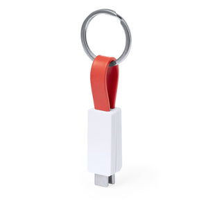 Cavo Caricatore Parets rosso - personalizzabile con logo
