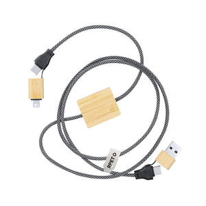 Cavo Caricatore Segers natural - personalizzabile con logo