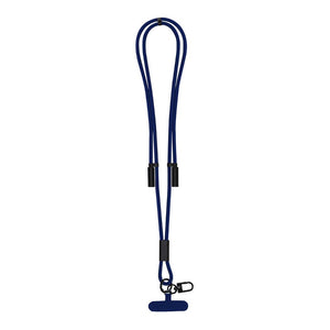 Cavo Caricatore Supporto Elnora blu navy - personalizzabile con logo