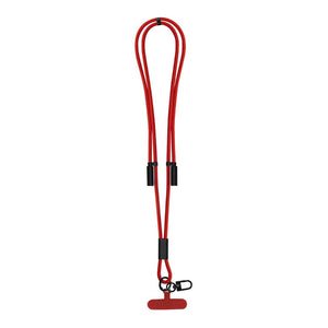 Cavo Caricatore Supporto Elnora rosso - personalizzabile con logo