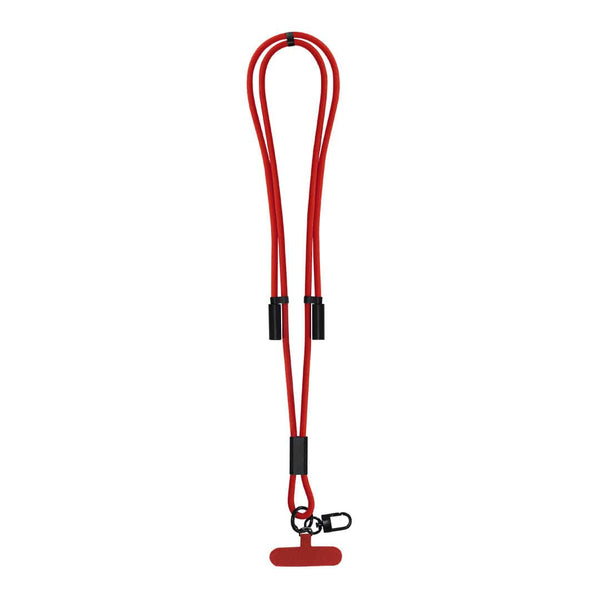 Cavo Caricatore Supporto Elnora rosso - personalizzabile con logo