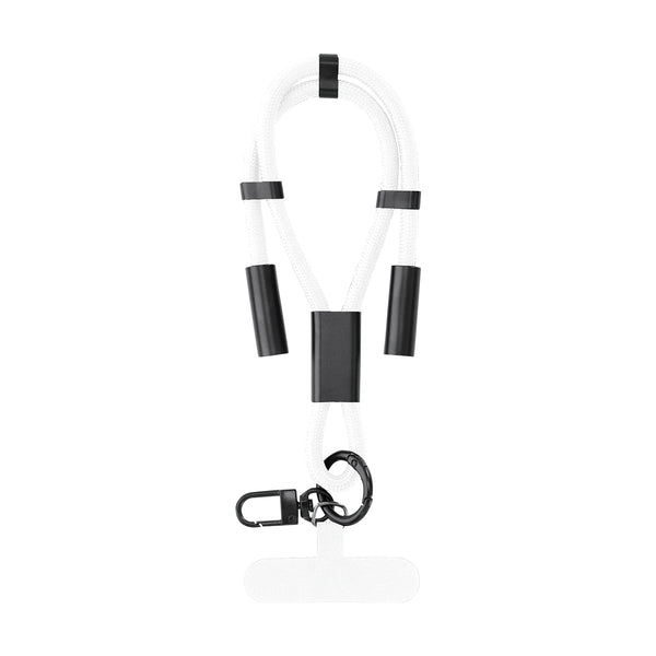 Cavo Caricatore Supporto Euclab bianco - personalizzabile con logo