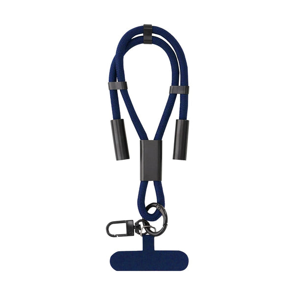 Cavo Caricatore Supporto Euclab blu navy - personalizzabile con logo
