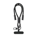 Cavo Caricatore Supporto Euclab nero - personalizzabile con logo