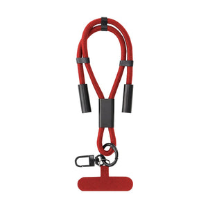 Cavo Caricatore Supporto Euclab rosso - personalizzabile con logo
