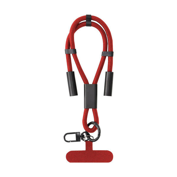 Cavo Caricatore Supporto Euclab rosso - personalizzabile con logo