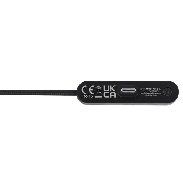 Cavo Caricatore Supporto Zynix nero - personalizzabile con logo
