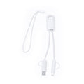 Cavo Caricatore Surgex bianco - personalizzabile con logo