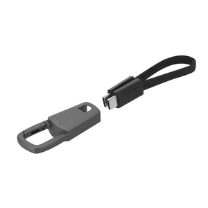 Cavo Caricatore Vinox nero - personalizzabile con logo