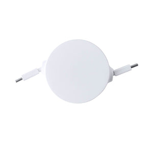 Cavo Caricatore Zapa RCS bianco - personalizzabile con logo
