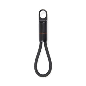 Cavo con moschettone Nordic Drift Everest type C 60W nero - personalizzabile con logo