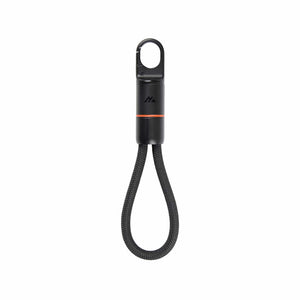 Cavo con moschettone Nordic Drift Everest type C 60W nero - personalizzabile con logo