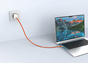Cavo di ricarica rapida 60W 2-in-1 Arc RCS da 120 cm - personalizzabile con logo