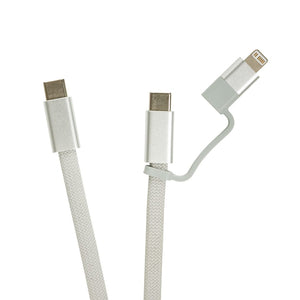 Cavo magnetico 2in1 Arc ultra fine da 60W - personalizzabile con logo
