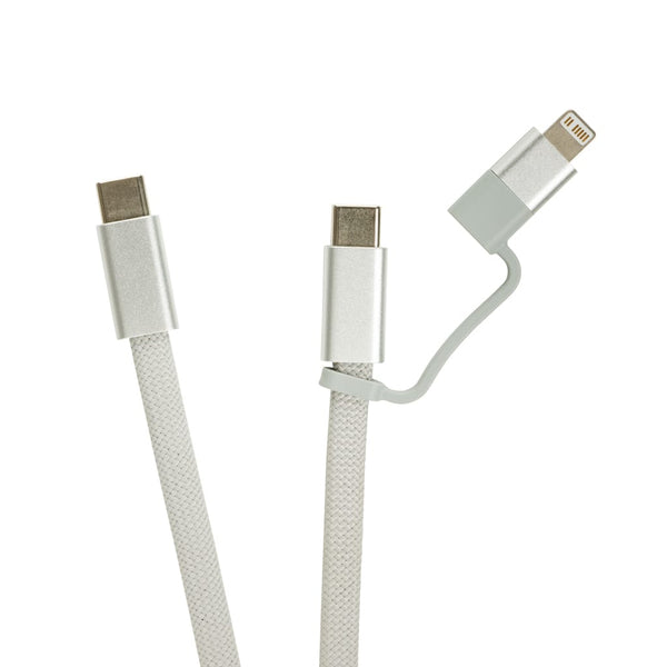Cavo magnetico 2in1 Arc ultra fine da 60W - personalizzabile con logo