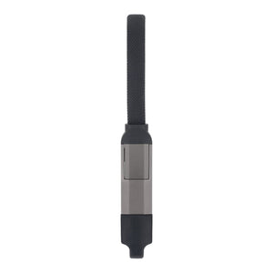 Cavo multifunzionale 4 in 1 OTG Portachiavi 60 W Nero - personalizzabile con logo