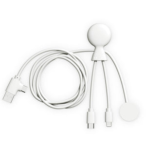 Cavo multiplo Xoopar Mr. Bio Long per Apple/Samsung Watch da 1 metro - personalizzabile con logo