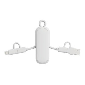 Cavo/portachiavi 4 in 1 100W Urban Vitamin Dublin - personalizzabile con logo