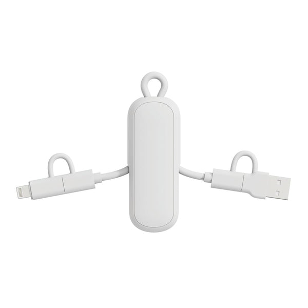 Cavo/portachiavi 4 in 1 100W Urban Vitamin Dublin - personalizzabile con logo