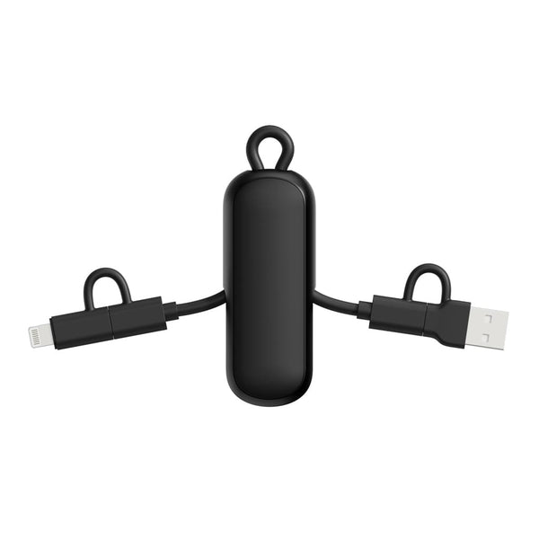 Cavo/portachiavi 4 in 1 100W Urban Vitamin Dublin - personalizzabile con logo