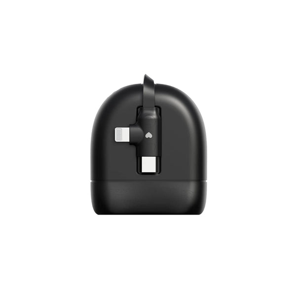 Cavo USB-C e Lightning retrattile Xoopar ICE-R da 60 W, 1 metro - personalizzabile con logo