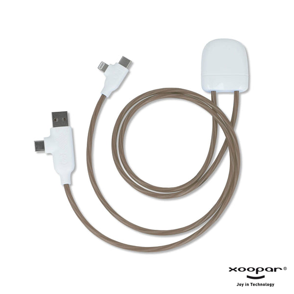 Cavo Xoopar lighting ICE-C Grigio - personalizzabile con logo