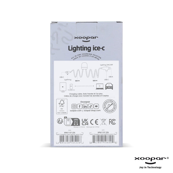 Cavo Xoopar lighting ICE-C - personalizzabile con logo