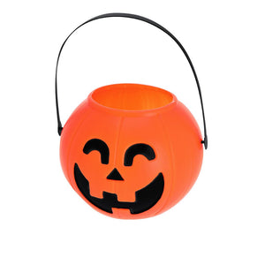 Cestino di Halloween Cowel arancione - personalizzabile con logo