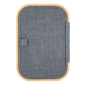 Cestino pieghevole con coperchio Sogne 38 x 26 x 25cm rPET - personalizzabile con logo