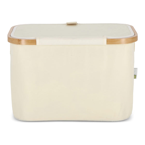 Cestino pieghevole con coperchio Sogne 38 x 26 x 25cm rPET - personalizzabile con logo