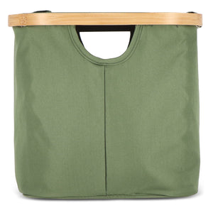 Cestino pieghevole con coperchio Sogne 38 x 26 x 25cm rPET - personalizzabile con logo