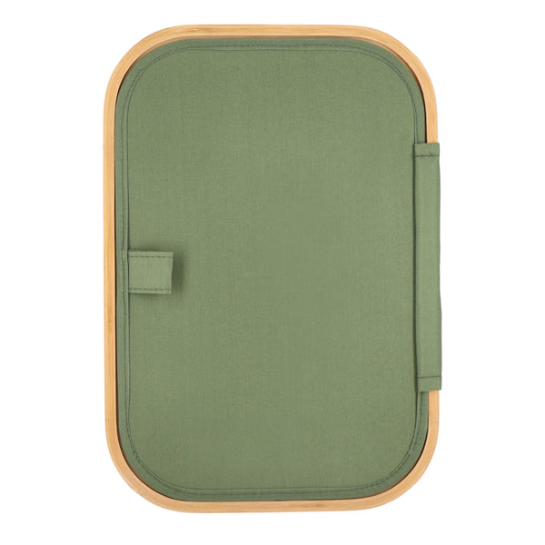 Cestino pieghevole con coperchio Sogne 38 x 26 x 25cm rPET - personalizzabile con logo