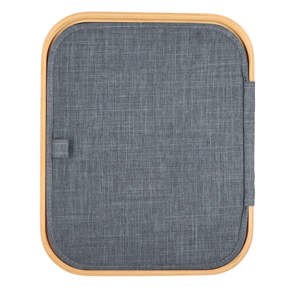 Cestino pieghevole con coperchio Sogne 40.5 x 33 x 30cm rPET - personalizzabile con logo