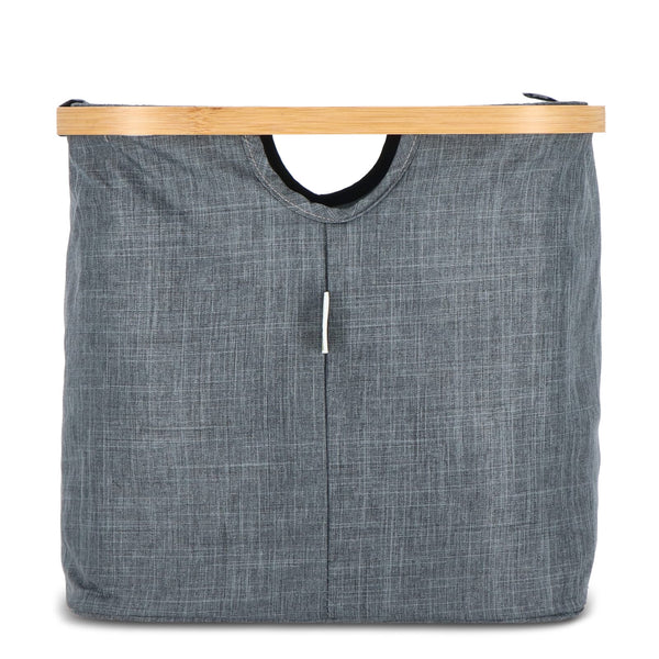 Cestino pieghevole con coperchio Sogne 40.5 x 33 x 30cm rPET - personalizzabile con logo