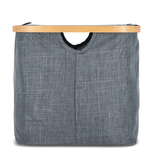 Cestino pieghevole con coperchio Sogne 40.5 x 33 x 30cm rPET - personalizzabile con logo