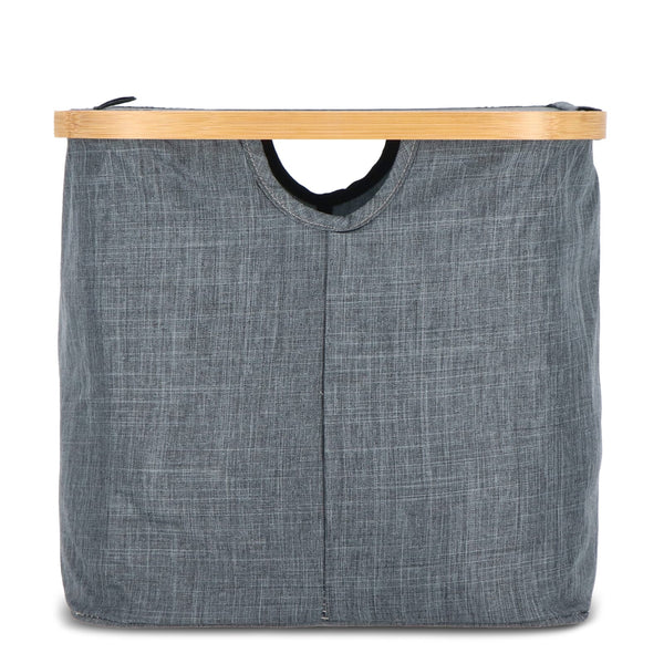 Cestino pieghevole con coperchio Sogne 40.5 x 33 x 30cm rPET - personalizzabile con logo