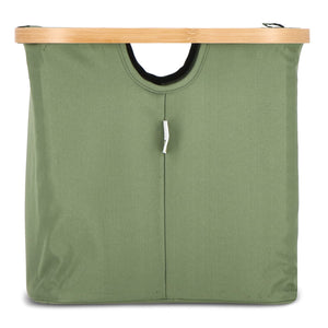 Cestino pieghevole con coperchio Sogne 40.5 x 33 x 30cm rPET - personalizzabile con logo