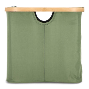 Cestino pieghevole con coperchio Sogne 40.5 x 33 x 30cm rPET - personalizzabile con logo