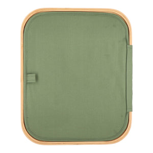 Cestino pieghevole con coperchio Sogne 40.5 x 33 x 30cm rPET - personalizzabile con logo