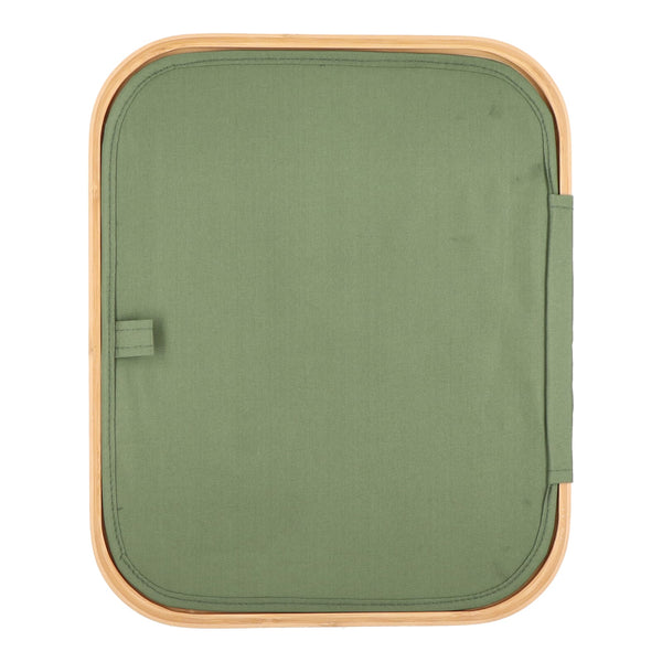 Cestino pieghevole con coperchio Sogne 40.5 x 33 x 30cm rPET - personalizzabile con logo