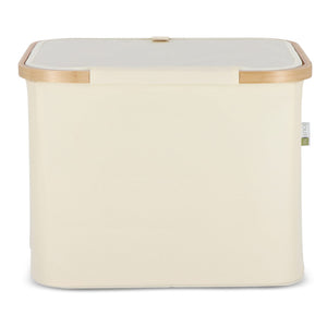 Cestino pieghevole con coperchio Sogne 40.5 x 33 x 30cm rPET - personalizzabile con logo