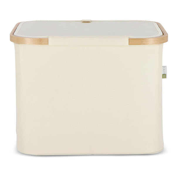 Cestino pieghevole con coperchio Sogne 40.5 x 33 x 30cm rPET - personalizzabile con logo