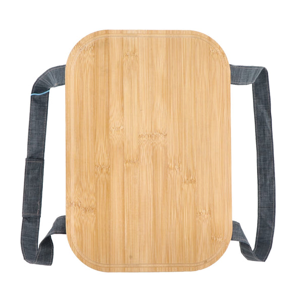Cestino pieghevole termico con tagliere rPET - personalizzabile con logo