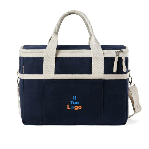 Cestino termico VINGA Volonne in tela riciclata AWARE™ - personalizzabile con logo