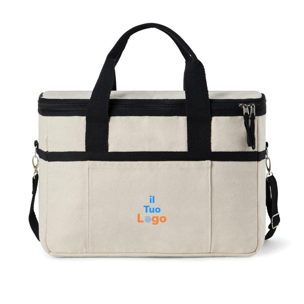 Cestino termico VINGA Volonne in tela riciclata AWARE™ - personalizzabile con logo