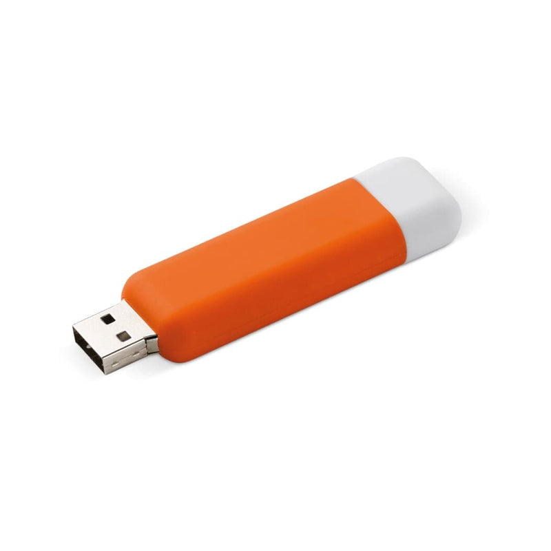 Chiavetta USB 8GB Modular arancione / bianco - personalizzabile con logo