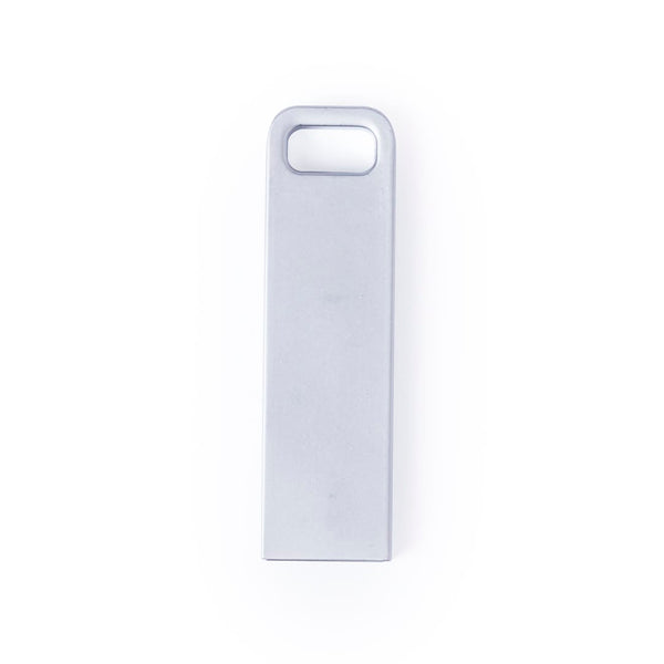 Chiavetta USB Ditop 16GB mate argento - personalizzabile con logo