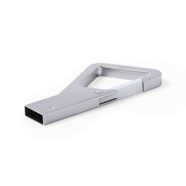 Chiavetta USB Drelan 8Gb bianco - personalizzabile con logo